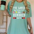 I'Ve Loved My Class For 100 Days Of School 100th Day Teacher Women's Comfort Colors T-Shirt Chalky Mint