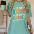 I´m Not Bossy I´m The Teacher Graduation Men Women Women's Comfort Colors T-Shirt Chalky Mint