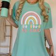 Be Kind ASL Sign Language Deaf SPED Teacher Kids Men Women Women's Comfort Colors T-Shirt Chalky Mint Be Kind ASL Sign Language Deaf SPED Teacher Kids Men Women Women's Comfort Colors T-Shirt Chalky Mint