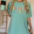 Kinder Crew Kindergarten Teacher First 1st Day Of School Women's Comfort Colors T-Shirt Chalky Mint