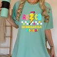 Kindergarten ABCD Rocks Teacher Student Back To School Women's Comfort Colors T-Shirt Chalky Mint