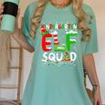 Kindergarten ELF Squad Christmas ELF Student Teacher Men Women Kids Women's Comfort Colors T-Shirt Chalky Mint