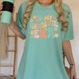 In My Kindergarten Era Retro Back To School Teacher Student Women's Comfort Colors T-Shirt Chalky Mint In My Kindergarten Era Retro Back To School Teacher Student Women's Comfort Colors T-Shirt Chalky Mint