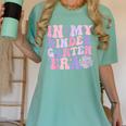 In My Kindergarten Era Teacher Kids Back To School Kinder Women's Comfort Colors T-Shirt Chalky Mint In My Kindergarten Era Teacher Kids Back To School Kinder Women's Comfort Colors T-Shirt Chalky Mint