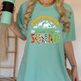 Kindergarten Zoo Field Trip Squad Matching Teacher Students Women's Comfort Colors T-Shirt Chalky Mint Kindergarten Zoo Field Trip Squad Matching Teacher Students Women's Comfort Colors T-Shirt Chalky Mint