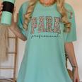 Leopard Paraprofessional Back To School Para Squad Teacher Women's Comfort Colors T-Shirt Chalky Mint Leopard Paraprofessional Back To School Para Squad Teacher Women's Comfort Colors T-Shirt Chalky Mint