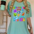 Let's Explore Under The Sea Back To School Student Teacher Women's Comfort Colors T-Shirt Chalky Mint