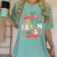 Let's Learn Today Teacher Motivational Back To School Women's Comfort Colors T-Shirt Chalky Mint