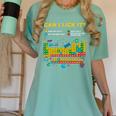 Can I Lick It Periodic Table Science Teacher Student Premium Tri-Blend Women's Comfort Colors T-Shirt Chalky Mint