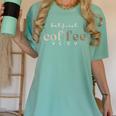 Literacy Science Of Reading Phonics Teacher Linguist Coffee Women's Comfort Colors T-Shirt Chalky Mint