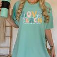 Love First Teach Second School Teacher Appreciation Women's Comfort Colors T-Shirt Chalky Mint Love First Teach Second School Teacher Appreciation Women's Comfort Colors T-Shirt Chalky Mint
