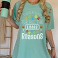 I Love My Job For All The Little Reasons Kid Daycare Teacher Women's Comfort Colors T-Shirt Chalky Mint I Love My Job For All The Little Reasons Kid Daycare Teacher Women's Comfort Colors T-Shirt Chalky Mint
