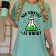 Mad Scientist Science Teacher Halloween Costume Teen Girls Women's Comfort Colors T-Shirt Chalky Mint Mad Scientist Science Teacher Halloween Costume Teen Girls Women's Comfort Colors T-Shirt Chalky Mint