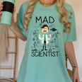Mad Scientist Shirt Kids Boys Youth Science Teacher Women's Comfort Colors T-Shirt Chalky Mint
