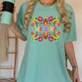 Maestra Cinco De Mayo Spanish Mexican Teacher Women's Comfort Colors T-Shirt Chalky Mint Maestra Cinco De Mayo Spanish Mexican Teacher Women's Comfort Colors T-Shirt Chalky Mint