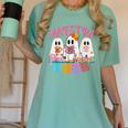 Maestra Pantasmas Conchas Teacher Mexican Halloween Women's Comfort Colors T-Shirt Chalky Mint Maestra Pantasmas Conchas Teacher Mexican Halloween Women's Comfort Colors T-Shirt Chalky Mint