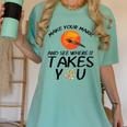 Make Mark Paintbrush International Dot Day Art Teacher Women's Comfort Colors T-Shirt Chalky Mint Make Mark Paintbrush International Dot Day Art Teacher Women's Comfort Colors T-Shirt Chalky Mint