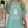 I Did The Math The Answer Is Penguin Math Teacher Women's Comfort Colors T-Shirt Chalky Mint I Did The Math The Answer Is Penguin Math Teacher Women's Comfort Colors T-Shirt Chalky Mint