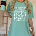 Math Teacher Christmas Mathematics Teacher Women's Comfort Colors T-Shirt Chalky Mint Math Teacher Christmas Mathematics Teacher Women's Comfort Colors T-Shirt Chalky Mint