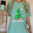 Math Teacher Polygon Christmas Tree Geometry Merry Christmas Women's Comfort Colors T-Shirt Chalky Mint Math Teacher Polygon Christmas Tree Geometry Merry Christmas Women's Comfort Colors T-Shirt Chalky Mint