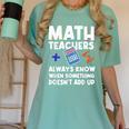 Mathematics Teachers Math Teacher For Men Women Women's Comfort Colors T-Shirt Chalky Mint Mathematics Teachers Math Teacher For Men Women Women's Comfort Colors T-Shirt Chalky Mint