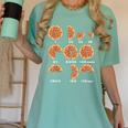 Maths Day Costume Idea Kids Teachers Pizza Slice Fraction Women's Comfort Colors T-Shirt Chalky Mint