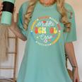 Middle School Crew Back To School For Teacher Women's Comfort Colors T-Shirt Chalky Mint Middle School Crew Back To School For Teacher Women's Comfort Colors T-Shirt Chalky Mint
