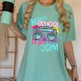 Middle School Is My Jam Cute Teacher Shirt 80's 90's Styl Women's Comfort Colors T-Shirt Chalky Mint Middle School Is My Jam Cute Teacher Shirt 80's 90's Styl Women's Comfort Colors T-Shirt Chalky Mint