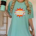 Mission Possible Motivational Inspirational School Teacher Women's Comfort Colors T-Shirt Chalky Mint Mission Possible Motivational Inspirational School Teacher Women's Comfort Colors T-Shirt Chalky Mint