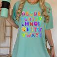 Monster ABC Cute Alphabet Halloween Teacher Costume Kids Women's Comfort Colors T-Shirt Chalky Mint Monster ABC Cute Alphabet Halloween Teacher Costume Kids Women's Comfort Colors T-Shirt Chalky Mint