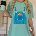 Mouse Halloween Costume Book Cookie Teacher Student Women's Comfort Colors T-Shirt Chalky Mint Mouse Halloween Costume Book Cookie Teacher Student Women's Comfort Colors T-Shirt Chalky Mint