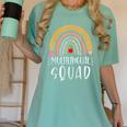 Multilingual Squad Multilingual Teacher Appreciation Kids Women's Comfort Colors T-Shirt Chalky Mint