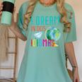 Multilingual Teacher In Dos Idiomas Linguist Language Women's Comfort Colors T-Shirt Chalky Mint Multilingual Teacher In Dos Idiomas Linguist Language Women's Comfort Colors T-Shirt Chalky Mint
