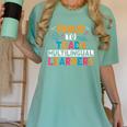Multilingual Teacher Linguist Language ESL Teaching Women's Comfort Colors T-Shirt Chalky Mint