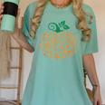 Music Notes Pumpkin Music Teacher Halloween Women's Comfort Colors T-Shirt Chalky Mint Music Notes Pumpkin Music Teacher Halloween Women's Comfort Colors T-Shirt Chalky Mint