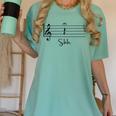 Music Notes Shirt Shh Quarter Fermata Teacher Women's Comfort Colors T-Shirt Chalky Mint Music Notes Shirt Shh Quarter Fermata Teacher Women's Comfort Colors T-Shirt Chalky Mint