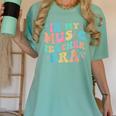In My Music Teacher Era Back To School Squad Music Teacher Women's Comfort Colors T-Shirt Chalky Mint In My Music Teacher Era Back To School Squad Music Teacher Women's Comfort Colors T-Shirt Chalky Mint