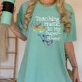 Music Teacher Women's Comfort Colors T-Shirt Chalky Mint