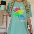 Nerdy Darwin's Finches Evolution Science Biology Teacher Women's Comfort Colors T-Shirt Chalky Mint Nerdy Darwin's Finches Evolution Science Biology Teacher Women's Comfort Colors T-Shirt Chalky Mint