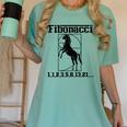 Nerdy Fibonacci Racing Car Horse Math Teacher Men Women Girls Kids Women's Comfort Colors T-Shirt Chalky Mint