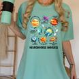 Neurodiverse Universe Space Planet Special Education Teacher Women's Comfort Colors T-Shirt Chalky Mint Neurodiverse Universe Space Planet Special Education Teacher Women's Comfort Colors T-Shirt Chalky Mint