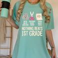 Nothing Beats 1st Grade Back To School Kids Teachers Women's Comfort Colors T-Shirt Chalky Mint Nothing Beats 1st Grade Back To School Kids Teachers Women's Comfort Colors T-Shirt Chalky Mint