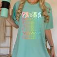 Para Tour Paraprofessional Squad Rock Teacher Back To School Women's Comfort Colors T-Shirt Chalky Mint Para Tour Paraprofessional Squad Rock Teacher Back To School Women's Comfort Colors T-Shirt Chalky Mint