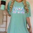 Paraprofessional Groovy Back To School Cute Teachers Women Women's Comfort Colors T-Shirt Chalky Mint