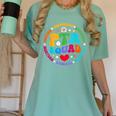 Parents Teacher Association Team Supporter PTA Squad For Men Women Girls Kids Women's Comfort Colors T-Shirt Chalky Mint