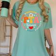 Parents Teacher Association Team Supporter PTA Treasurer For Men Women Girls Kids Women's Comfort Colors T-Shirt Chalky Mint