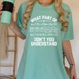 What Part Of Don't You Understand Math Teacher Women's Comfort Colors T-Shirt Chalky Mint What Part Of Don't You Understand Math Teacher Women's Comfort Colors T-Shirt Chalky Mint