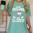 PE Teacher Art For Men Women Gym Teacher Physical Education Women's Comfort Colors T-Shirt Chalky Mint PE Teacher Art For Men Women Gym Teacher Physical Education Women's Comfort Colors T-Shirt Chalky Mint