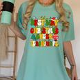 PE Teacher Christmas Holiday Women's Comfort Colors T-Shirt Chalky Mint