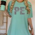 Physical Education PE Teacher Phys Ed Student Grad Women's Comfort Colors T-Shirt Chalky Mint